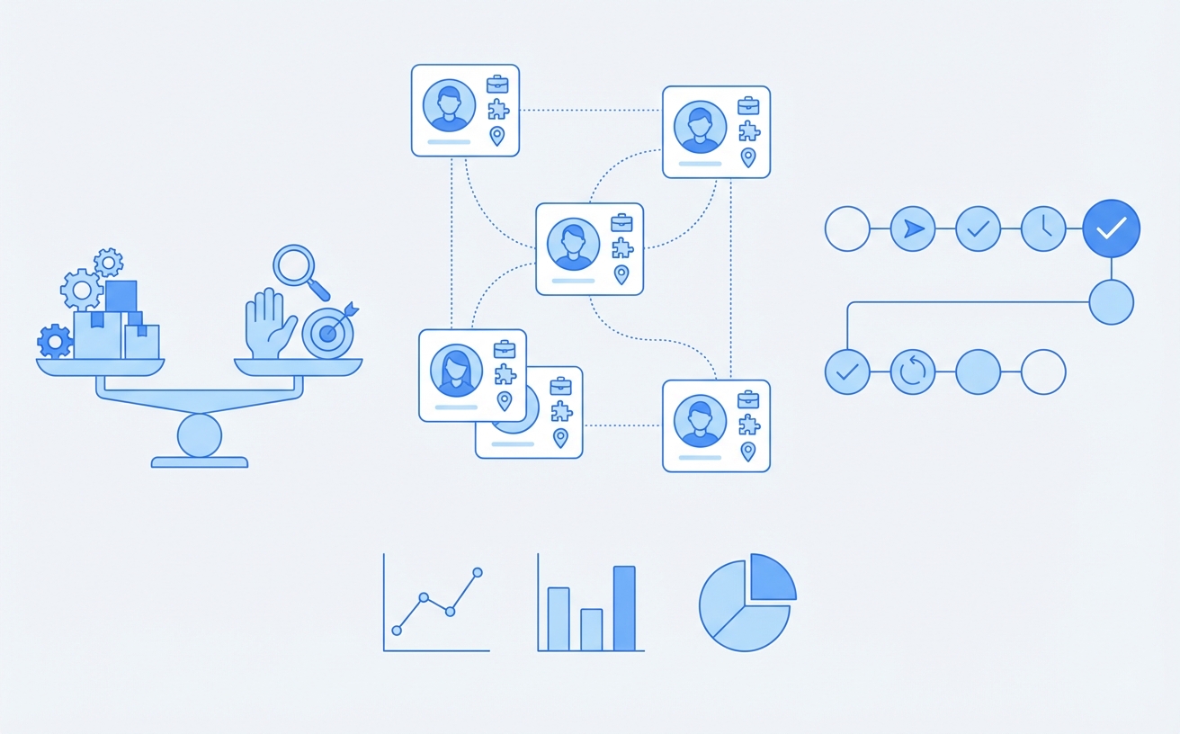 マッチングプラットフォームダッシュボードイメージ